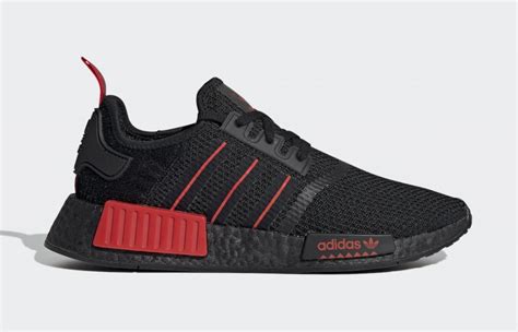 adidas nmd r1 herren schwarz rot|adidas nmd r1 sneakers women's.